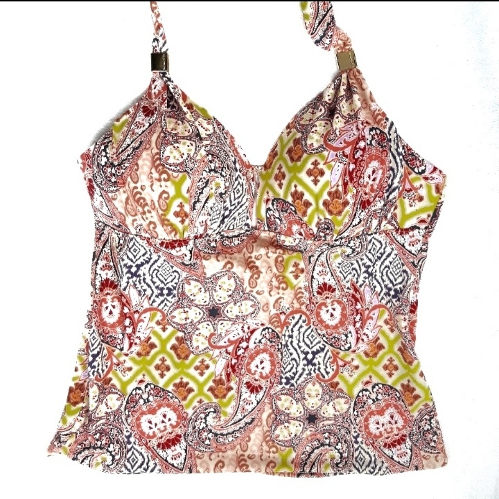 3/$20 Victoria's Secret Tankini Swimsuit Sz Large - Picture 6 of 8